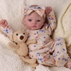 image:imageBABESIDE 20inch Reborn Baby Dolls Painted Blonde Hair Realistic Girl Doll