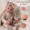 image:imageBABESIDE 20inch Reborn Baby Dolls Painted Blonde Hair Realistic Girl Doll