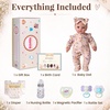 image:imageBABESIDE 20inch Reborn Baby Dolls Painted Blonde Hair Realistic Girl Doll