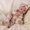 image:imageBABESIDE 20inch Reborn Baby Dolls Painted Blonde Hair Realistic Girl Doll