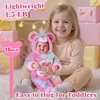 image:imageBABESIDE Baby Doll 17inch Large Realistic Soft Baby Doll with Vest OutfitWhite