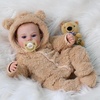 image:imageBABESIDE Reborn Baby Doll 17 Inch Realistic Newborn with Soft Body