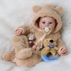 image:imageBABESIDE Reborn Baby Doll 17 Inch Realistic Newborn with Soft Body