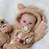 image:imageBABESIDE Reborn Baby Doll 17 Inch Realistic Newborn with Soft Body
