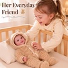 image:imageBABESIDE Reborn Baby Dolls Boy 17 Inch Realistic Baby Doll with Cloth Body