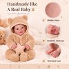 image:imageBABESIDE Reborn Baby Dolls Boy 17 Inch Realistic Baby Doll with Cloth Body