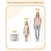 image:imageWooden Baby Dolls Closet with 10 Hangers amp Shelf 1216 Inch Doll Wardrobe for Baby Doll Clothes Storage Magnetic Closure amp Easy Assembly Baby Doll Accessories Furniture1216 Inch