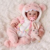 image:imageBABESIDE 20 Inch Reborn Baby Dolls Realistic Girl with Painted Hair