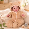 image:imageBABESIDE Reborn Baby Dolls Boy 17 Inch Realistic Baby Doll with Cloth Body