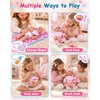 image:imageBABESIDE 13 Pcs Baby Doll Diaper Bag 1215 Inch Baby Doll Accessories Set Pretend Play Gift for Girls Ages 3