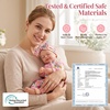 image:imageBABESIDE 16 Inch Silicone Baby Doll Weighted 4LB Lifelike Newborn Dolls