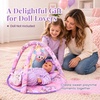 image:imageBABESIDE Baby Doll Accessories Play Mat for 1216 Inch Reborn Doll Play Set