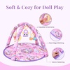 image:imageBABESIDE Baby Doll Accessories Play Mat for 1216 Inch Reborn Doll Play Set