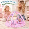 image:imageBABESIDE Reborn Baby Doll Accessories Play Mat Set with Arches