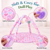 image:imageBABESIDE Reborn Baby Doll Accessories Play Mat Set with Arches