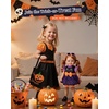 image:imageBABESIDE Reborn Baby Doll Clothes Halloween Outfit6 Pcs Costume Set with Cat Dress Pumpkin Bag Flutter Sleeve Shirt Shoes amp Doll Accessories  Fits Up to 16 Inch Dolls Gift for Girls Age 3