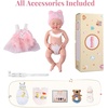 image:imageBABESIDE Silicone Baby Doll 16 Inch Reborn Baby Dolls Silicone Full BodyPink
