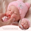 image:imageBABESIDE Silicone Baby Doll 16 Inch Reborn Baby Dolls Silicone Full BodyPink