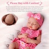 image:imageBABESIDE Silicone Baby Doll 16 Inch Reborn Baby Dolls Silicone Full BodyRed