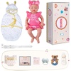 image:imageBABESIDE Silicone Baby Doll 16 Inch Reborn Baby Dolls Silicone Full BodyRed