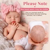 image:imageBABESIDE Silicone Baby Doll 16 Inch Reborn Baby Dolls Silicone Full BodyWhite