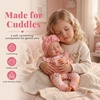 image:imageBABESIDE Silicone Baby Doll 16 Inch Reborn Baby Dolls Silicone Full BodyWhite