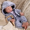 image:imageBABESIDE Silicone Baby Doll 16Inch Reborn Dolls with Weighted Lifelike Feel