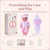 image:imageBABESIDE Silicone Baby Dolls Mia 16 inch Full Body Platinum Silicone Doll12 Inch