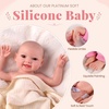image:imageBABESIDE Silicone Baby Dolls Mia 16 inch Full Body Platinum Silicone Doll16 inch