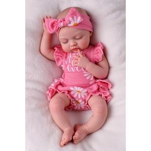 image:imageBABESIDE Silicone Baby Doll 16 Inch Reborn Baby Dolls Silicone Full BodyRed
